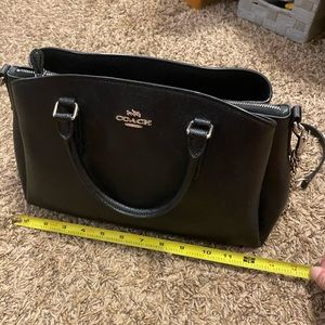 Authentic black Coach Purse.